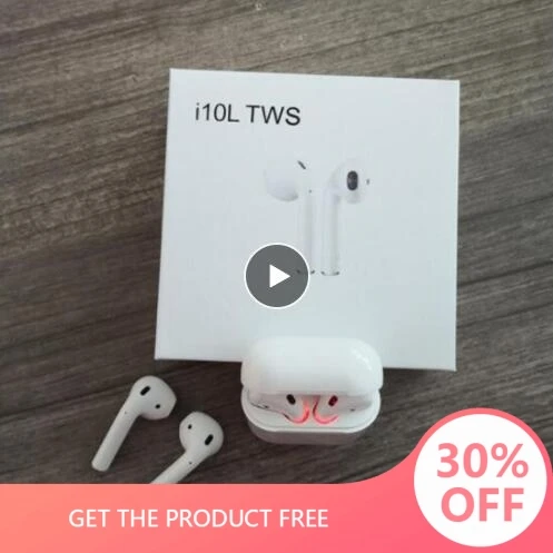 

Genuine I10L TWS Mini Wireless Bluetooth Earphone Earbuds with Wireless Charging Box Mic for Iphone7,8,X Samsung Android Xiaomi