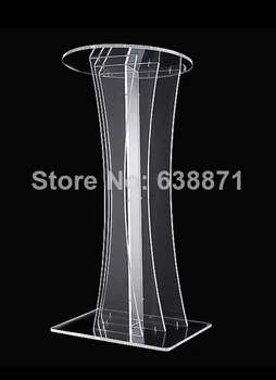 شراءFree Shiping High Quality Modern Design High Lucency Acrylic Lectern/Podium