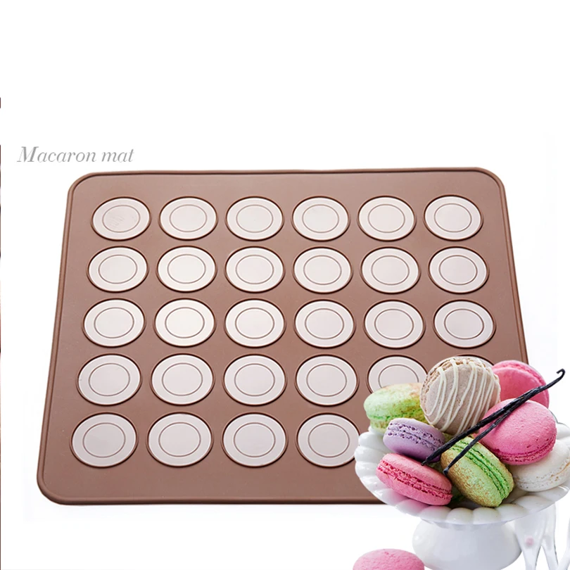 Macaron round silicone pad baking mat nonstick pastry mats macarons pad