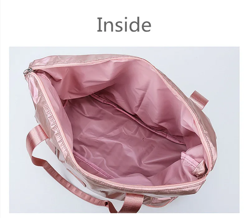 Outdoor Gym Hand Bag for Women Waterproof Anti-Scratch Tote Gym Handbag Female Travel Hand Bag (19)