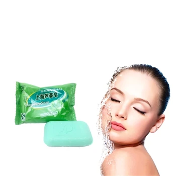 

New the ALOEVERA Soap compound plant hydrating oil-control contractive pore Facial-beauty essential oil Soap 85g