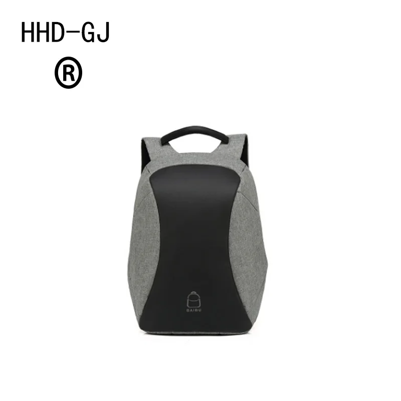 HHD-GJ мужской рюкзак Противоугонный многофункциональный Оксфорд повседневный рюкзак для ноутбука с USB зарядкой водонепроницаемый дорожный компьютерный рюкзак