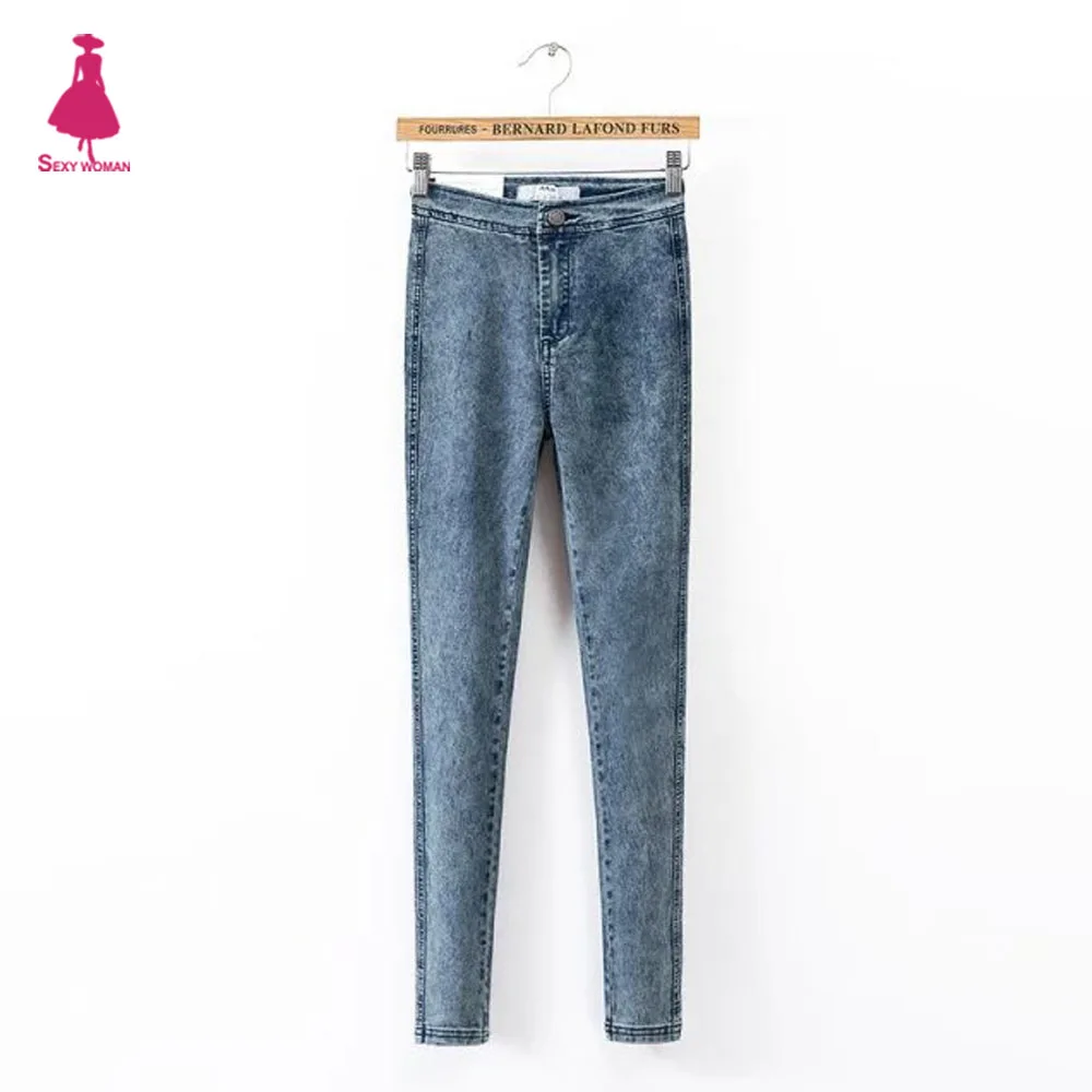 Firstto винтажные узкие джинсы скинни с высокой талией, эластичные леггинсы, длинные узкие брюки, джинсовые брюки, уличные женские 4 цвета