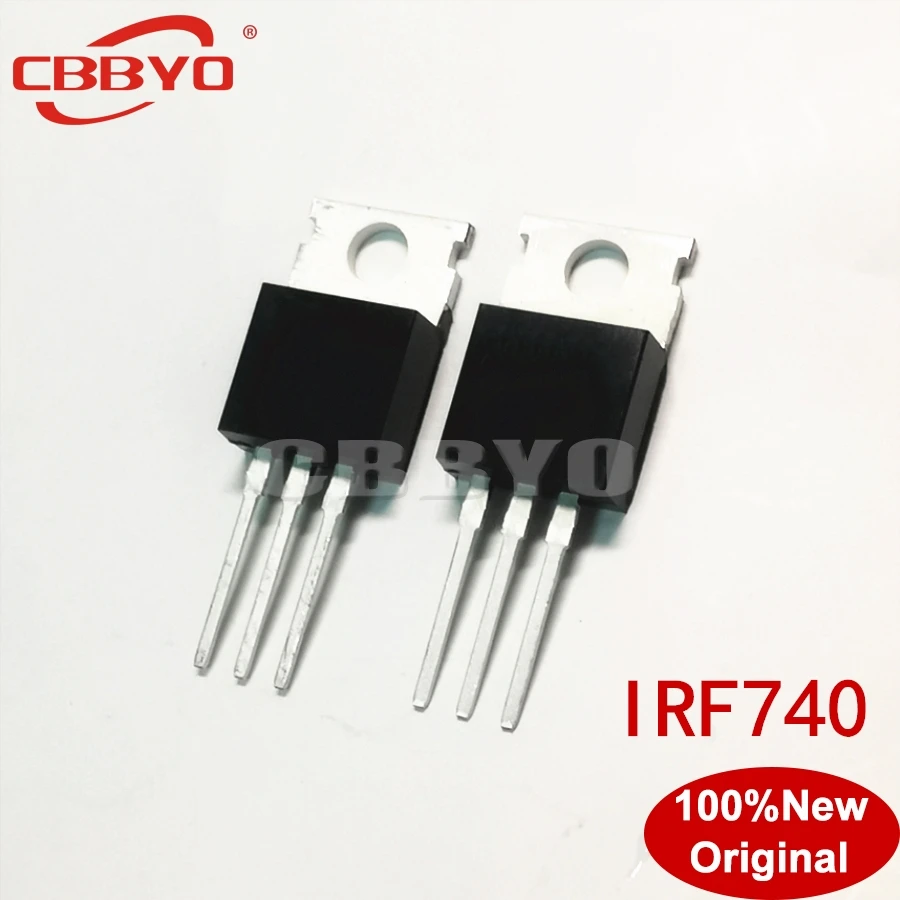 10 шт./лот IRF740PBF IRF740 TO-220 Новинка | Электронные компоненты и принадлежности
