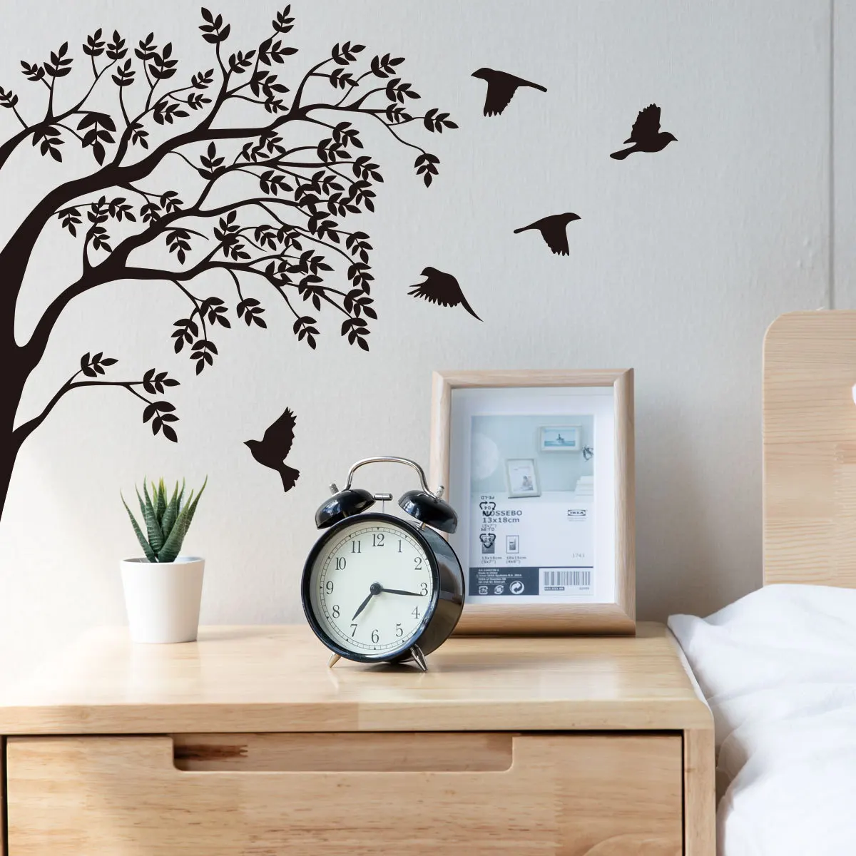 

vinyl Mural home decal Branch Trees Bird fly wall sticker DIY home decoration
