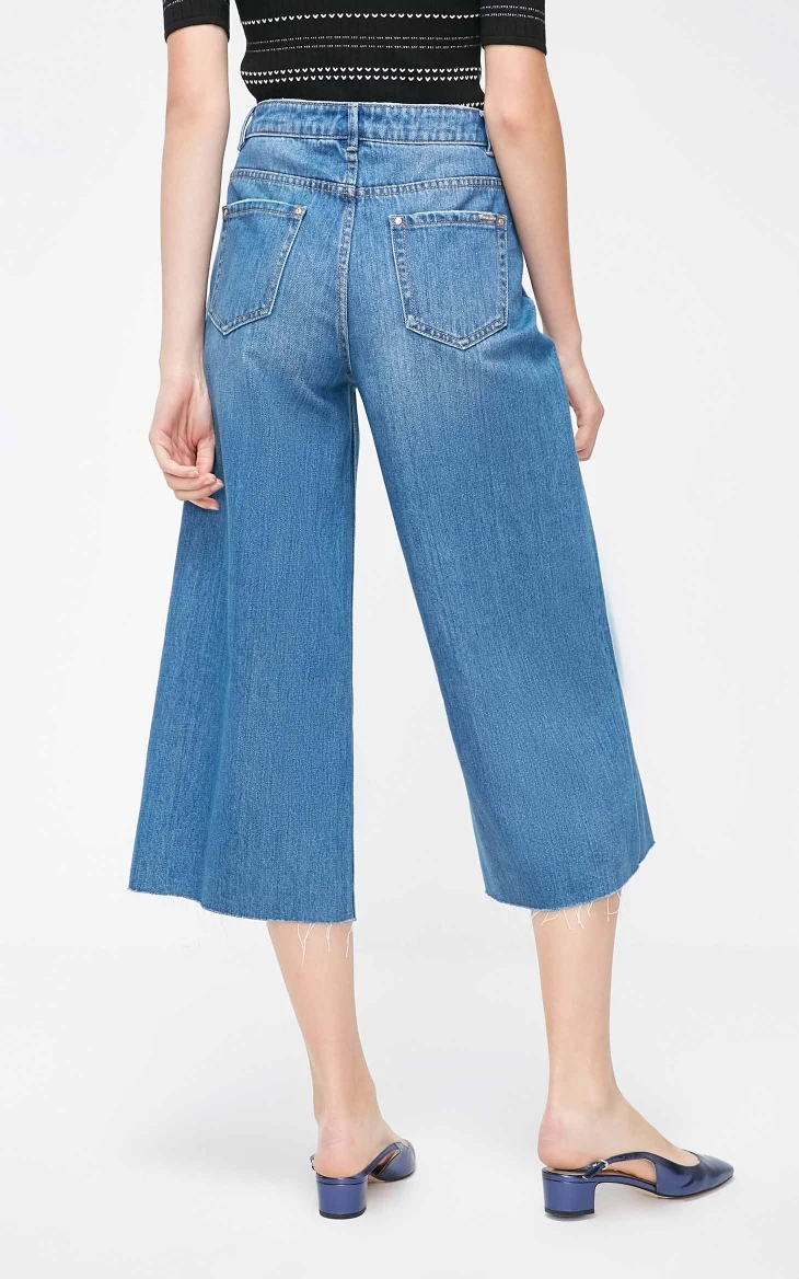 Vero Moda новые женские свободные джинсы с необработанными краями из хлопка | 31836I514