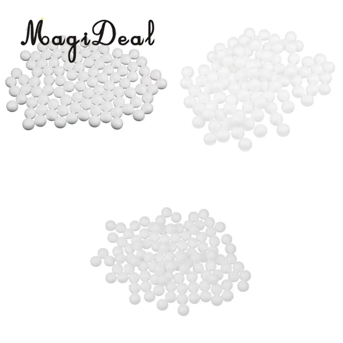 300x Modelling Polystyrene Styrofoam Foam Ball White Craft Balls DIY Kids Gifts Crafts Christmas Party Decoration 20mm 25mm 27mm