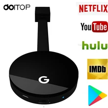DOITOP 1080 P HD ТВ Экран зеркальное отображение ключа Wi-Fi Дисплей Fit Netflix Miracast для IOS/Android Беспроводной HD ТВ на Экран Дисплей тв на андроид телевизор на андроид дисплей на телевизор wifi на телевизор