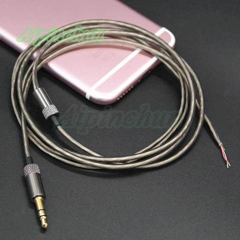 Buy Aipinchun 3.5mm 3 Pole Jack DIY Earphone Cable