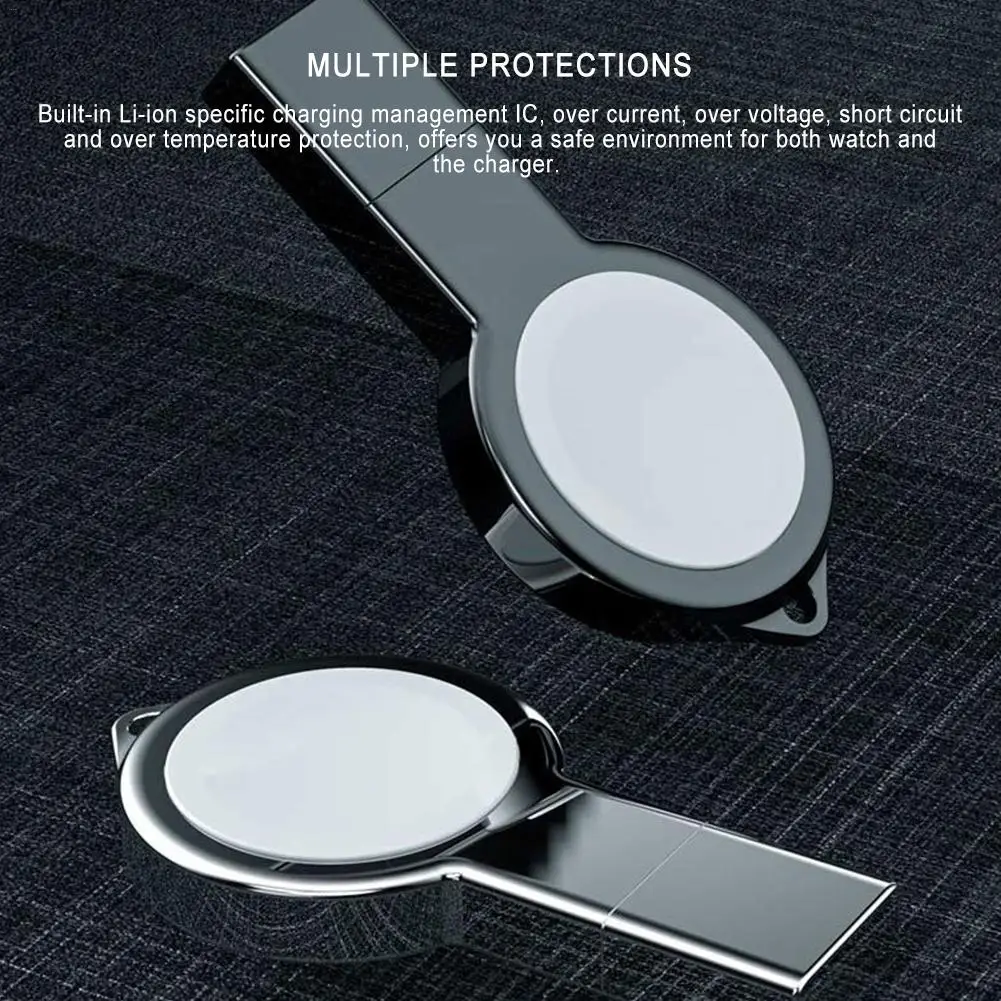 

High Quality Magnetic Watch Wireless Ultra Thin USB Charger For Apple IWatch Series 4 3 2 1
