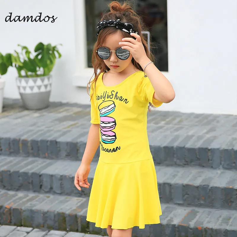 

Bikini 2018 Swimwear Kid One-piece Swimsuit Girls Clothes Summer Swimming Beach Dress Bathing Suit Cover-UP Biquini for Girls