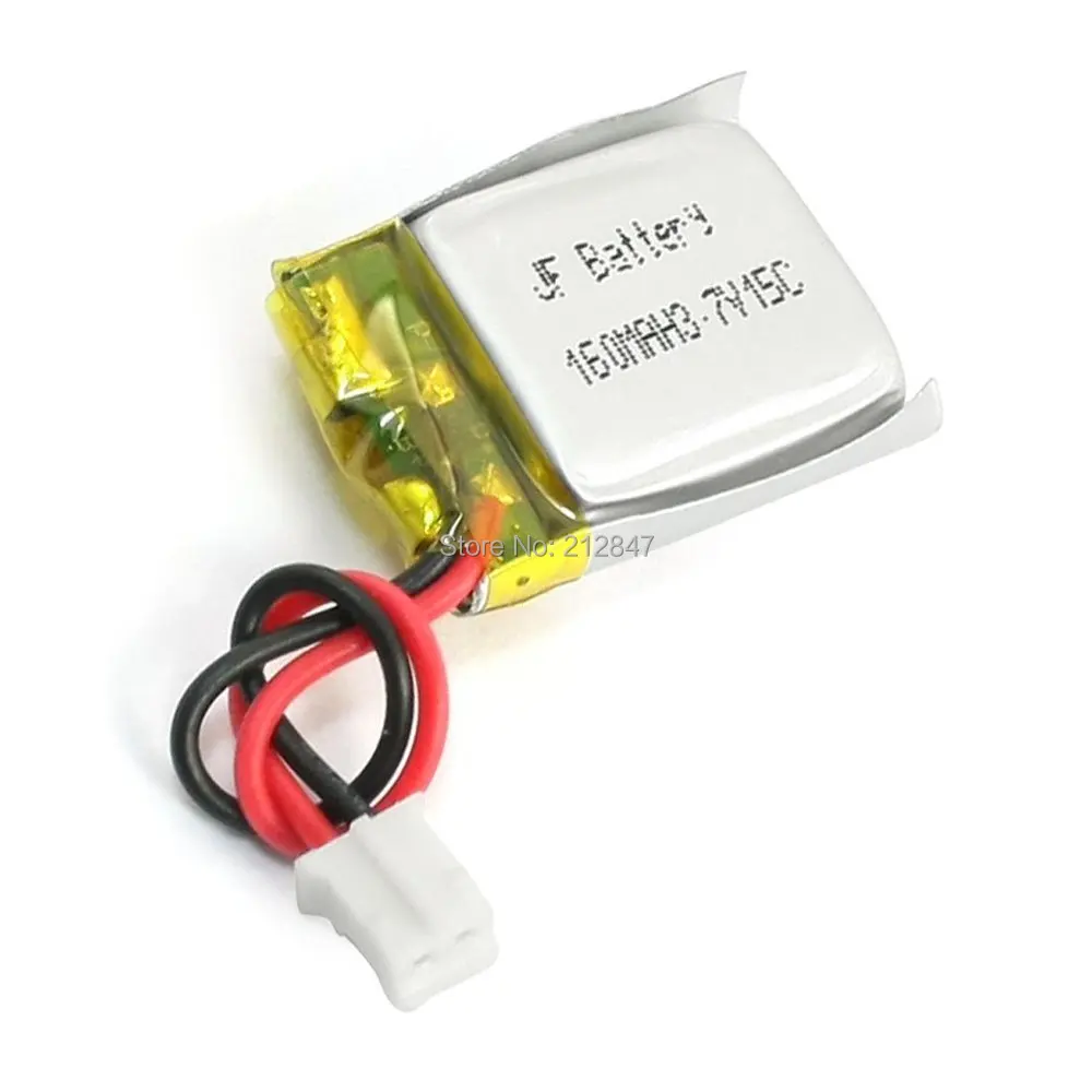 3.7V 150mAh 15C Lithium Polymer Rechargeable Battery for RC Helicopterin Battery Testers from