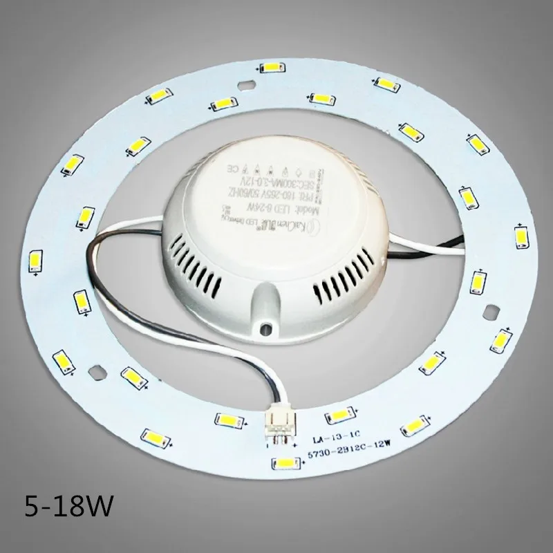 

5W 12W 15W 18W 23W 35W 66W LED Ring PANEL Circle Light AC220V 230V 240V SMD 5730 LED Round Ceiling board the circular lamp board