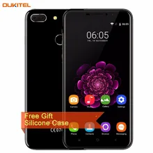 4G OUKITEL U20 Plus 2GB 16GB Dual Rear Cameras Fingerprint Identification 5 5 2 5D Curved
