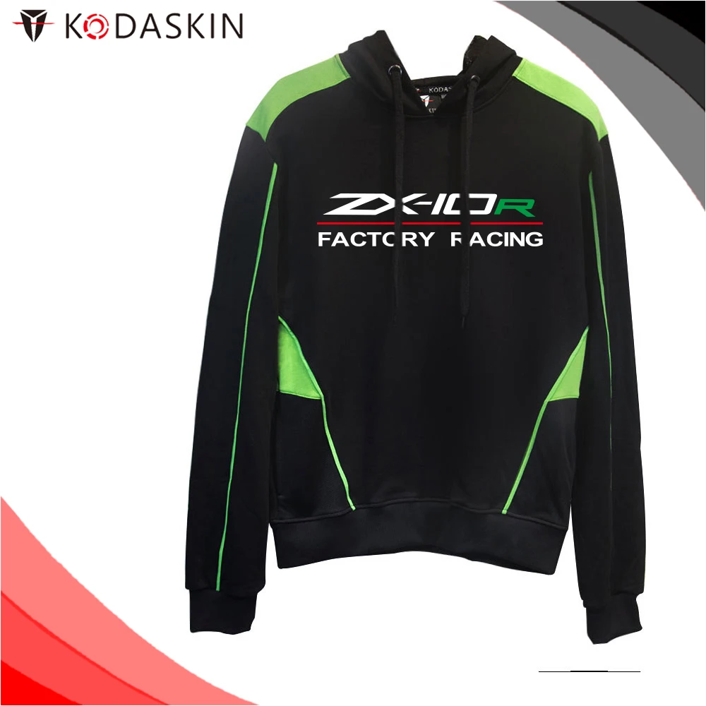 KODASKIN Men Cotton Round Neck Casual Printing Sweater Sweatershirt Hoodies for ZX10R zx10r | Автомобили и мотоциклы