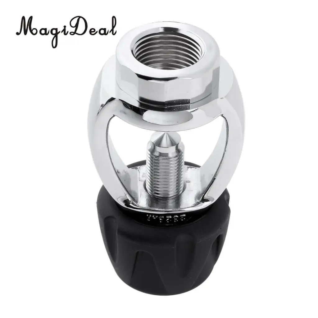 MagiDeal Deluxe Silver Copper Scuba Diving Dive DIN to Yoke 1st Regulator Convertor Adaptor Spare Parts Kit