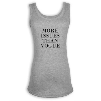 

More Issues Than Vogue The Fault in Our Stars OKAY The walking dead White Womens Ladies Sexy Vest Sleeveless Cotton Tank Tops