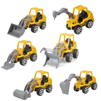 

JJRC Mini Car Toys Vehicle Sets Construction Bulldozer Excavator Engineering Vehicle Baby Kids Educational Toy Birthday Gift