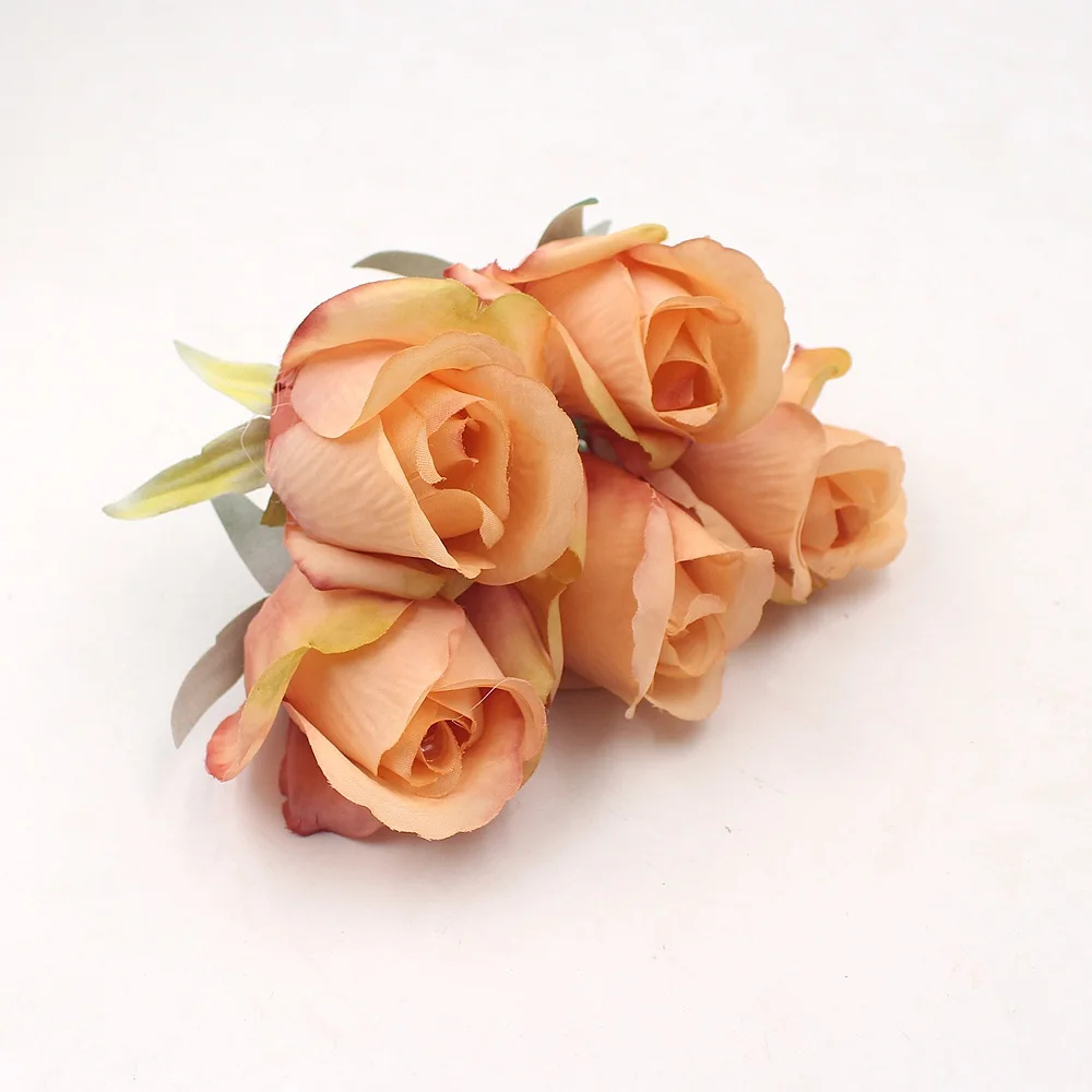 5 шт. 7 см искусственные цветы тюльпаны для свадебного украшения Одежда из ткани шитье Рукоделие Искусство DIY ремесло принадлежности аксессуары