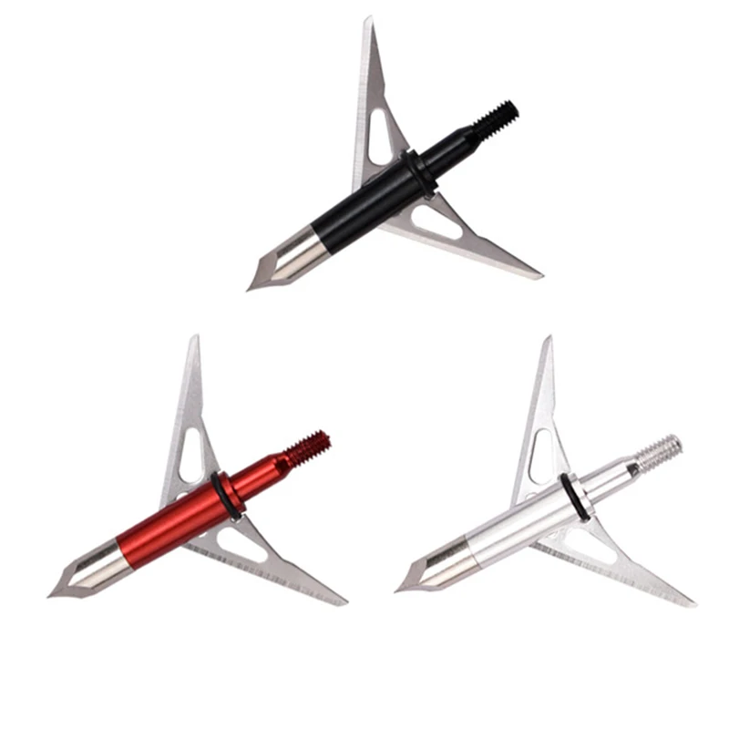 Buy 3/6/12Pcs Hunting Archery Broadheads Arrows 100Gr