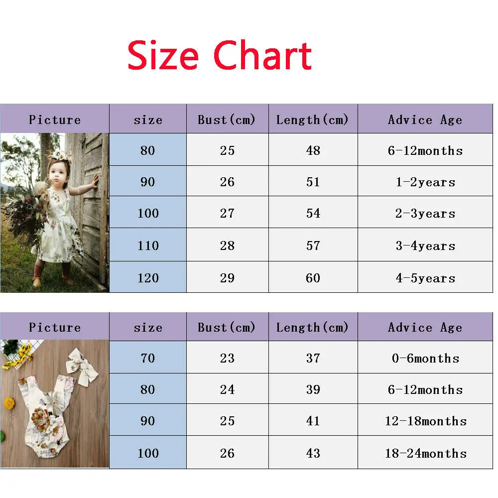 2019 New Big Little Sister Matching Sets Toddler Baby Girl Dress Romper Princess Floral Summer Clothes