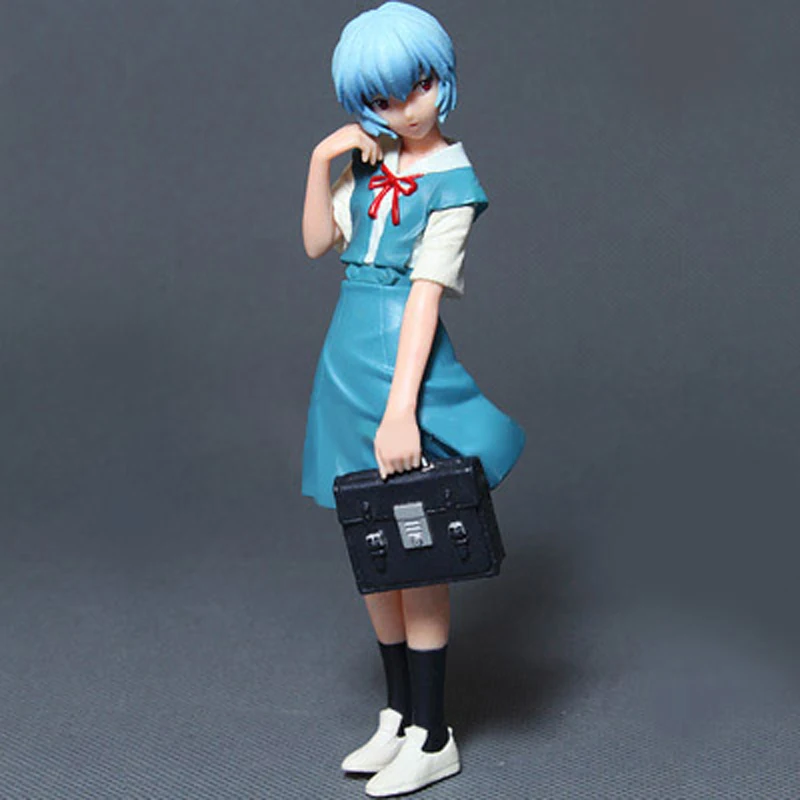 

High quality Evangelion EVA anime figure action toys Ling Boli Collector's Edition Doll 13 cm high