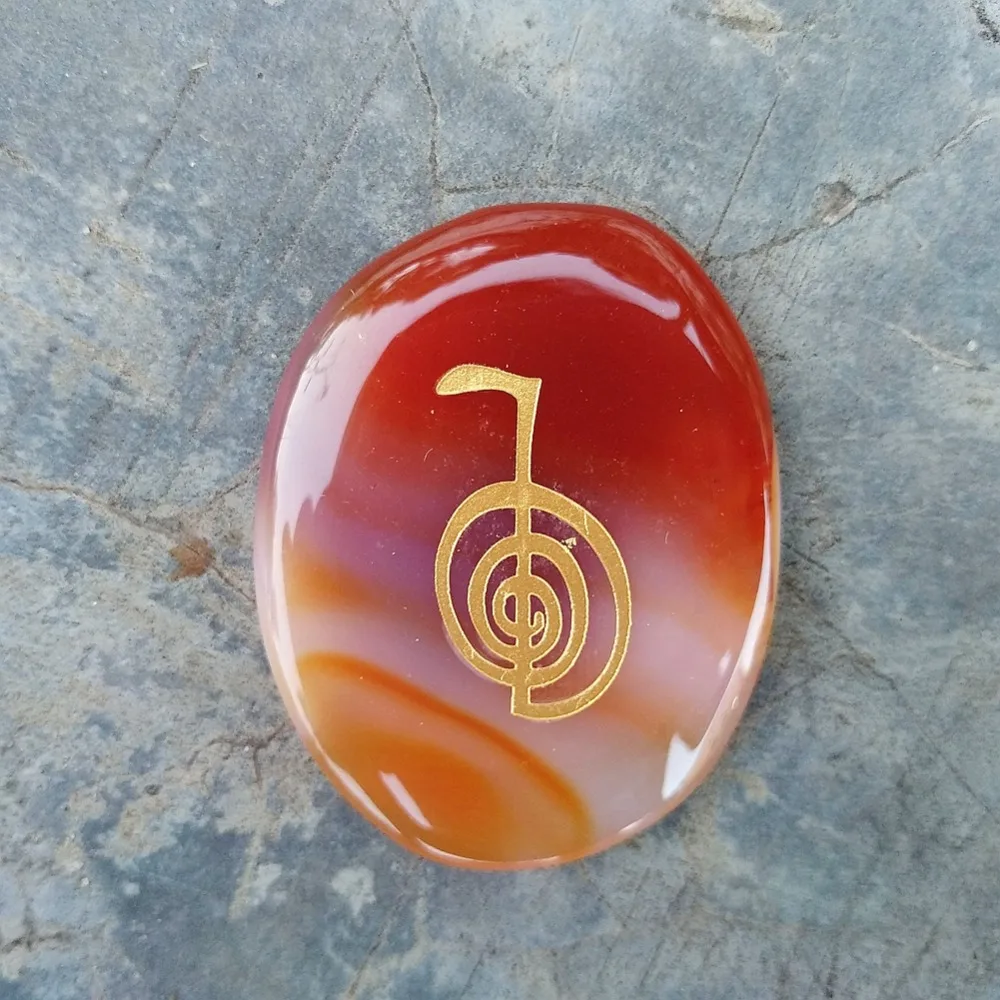 carnelian stone reiki symbol 01