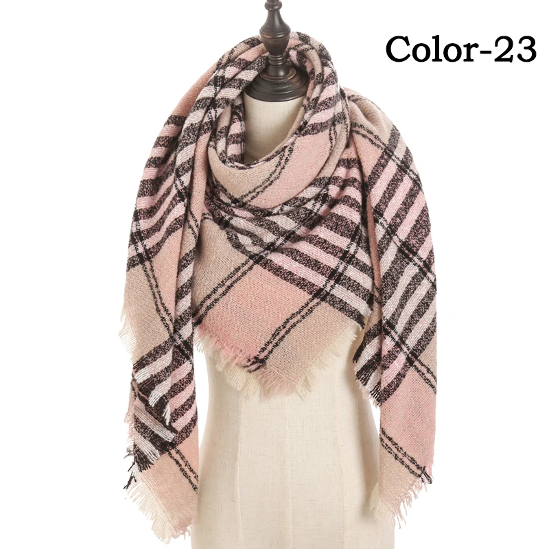 Мода, зимний женский шарф, вязанные кашемировые шарфы для женщин, шали, бандаж, Пашмина, женский шарф, одеяло, бандана, палантины