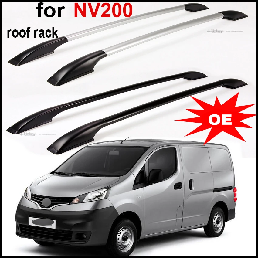 decorative roof rails rack luggage bars for Nissan NV200,High quality