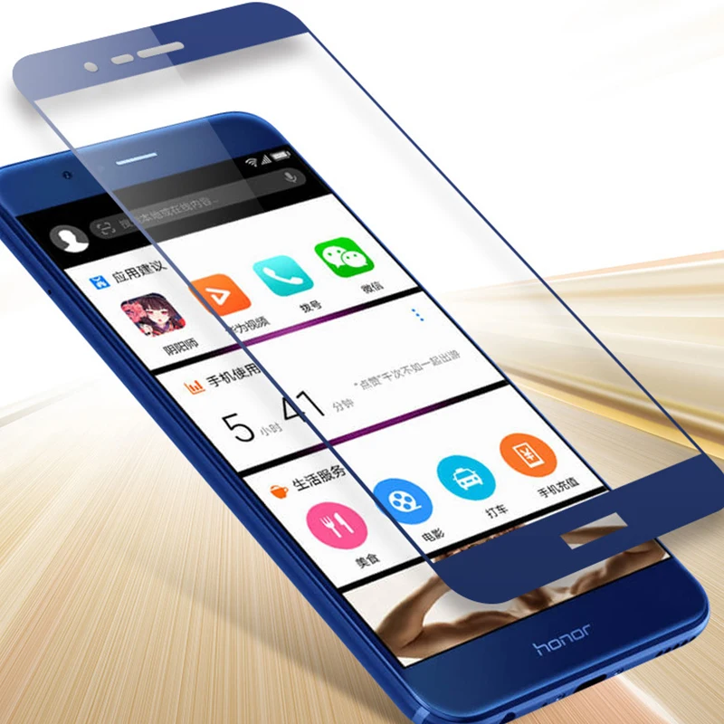2 шт./лот полное покрытие закаленное стекло для huawei Honor 10 V10 8X9 lite V9 Защита экрана для huawei P20 lite профессиональная защитная пленка