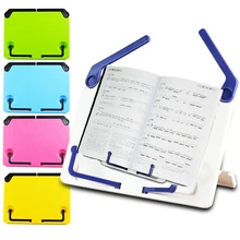Adjustable Book Holder Page Paper Clips-Cookbook Reading Portable Sturdy Lightweight Bookstand-Textbooks Music Document Tray Adjustable Book Holder Page Paper Clips-Cookbook Reading Portable Sturdy Lightweight Bookstand-Textbooks Music Document Tray