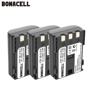 

bonacell 3 Pack NB 2LH NB-2L Battery for Canon Rebel XT XTi EOS 350D PowerShot S50 G9 EOS 350D EOS 400D EOS Digital Rebel XT