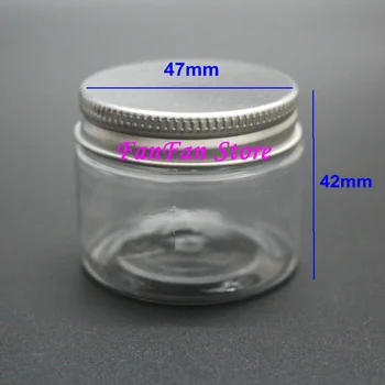 

100PCS transparent box kitchen sorting food storage box with 1.7OZ