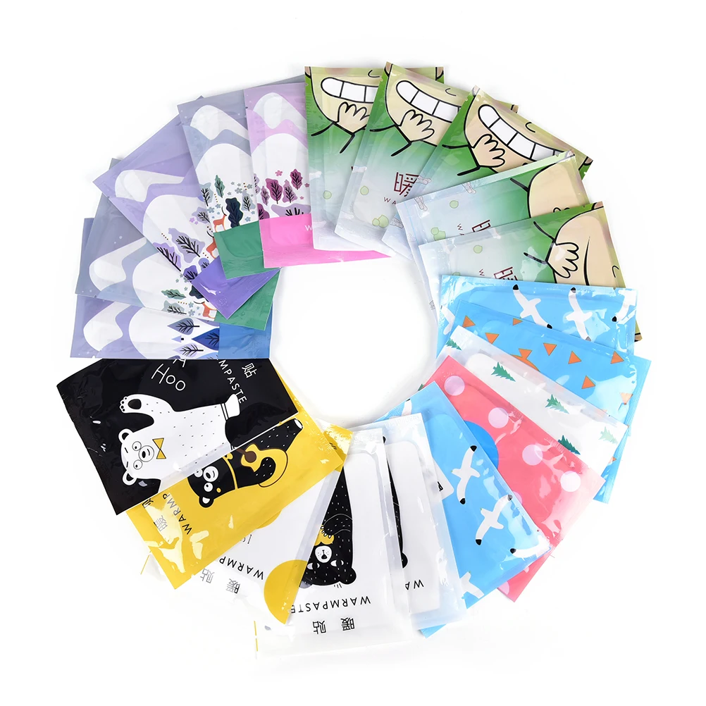 

5pcs Reusable Winter Cartoon Instant Heating Gel Hand Warmer Pack Pad Handwarmer Liquid Cover Accessories