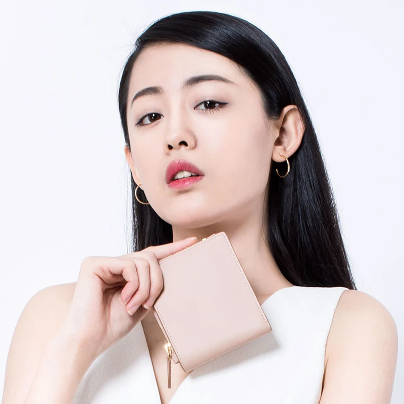 Оригинальные Xiaomi UREVO кожаные кошельки полный Griand натуральная мягкая Сумочка для женщин стильный компактный держатель для карт