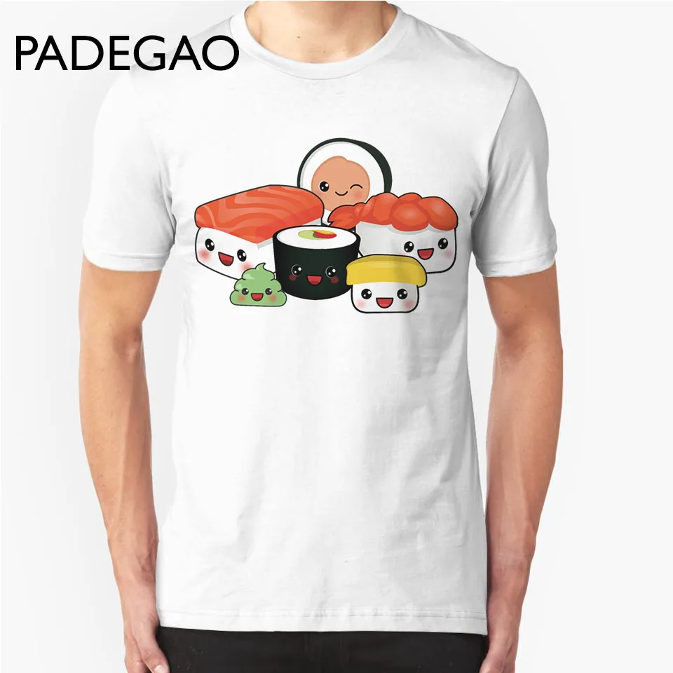 happy-sushi-family-red-men-s-premium-t-shirt