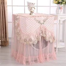 Холодильник крышка Ткань стиральная машина печать обложек толстый хлопок и лен мультяшная ткань пылезащитный чехол