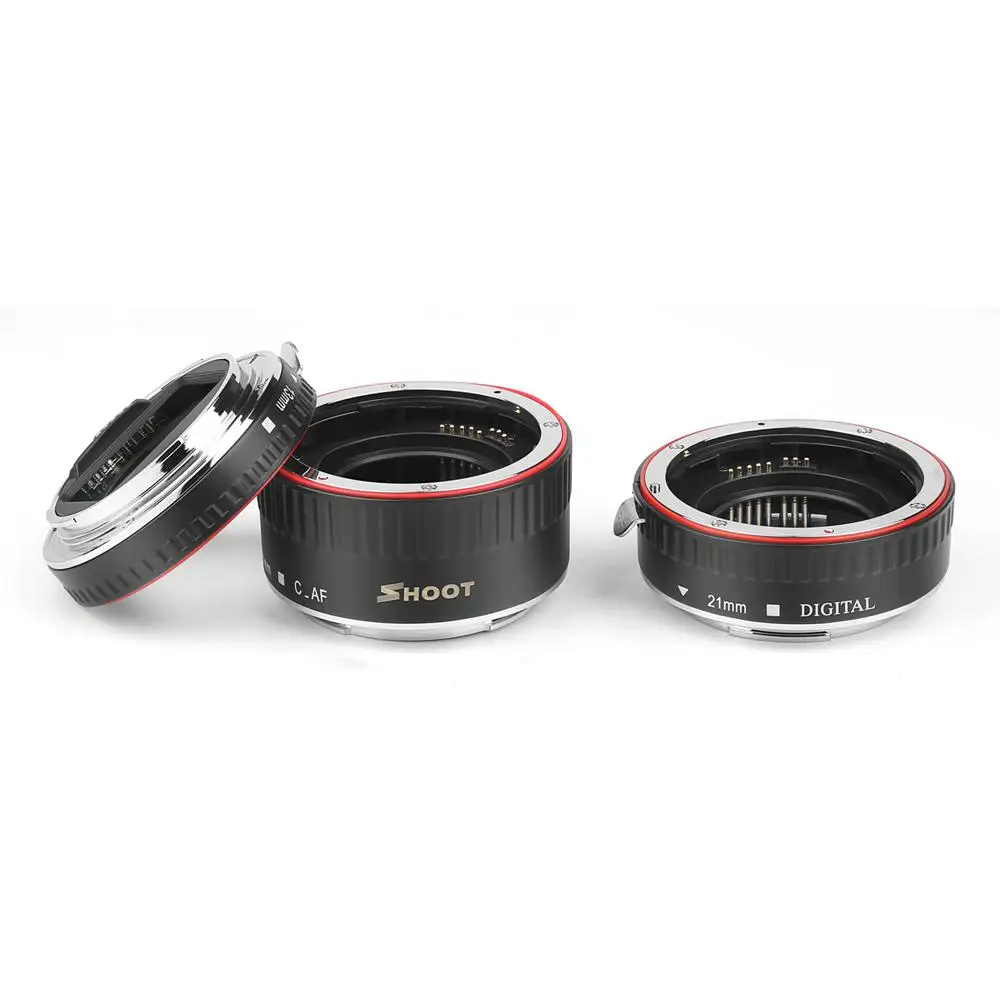 BEESCLOVER металлическое Удлинительное Кольцо TTL с автофокусом макро для Canon 600d 500d 80d EOS
