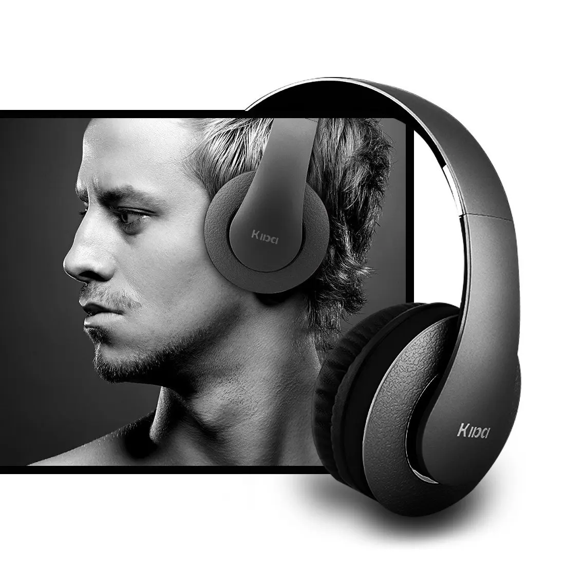 Проводные Беспроводные стереонаушники Bluetooth fm радио mp3 плеер сотовые телефоны ПК