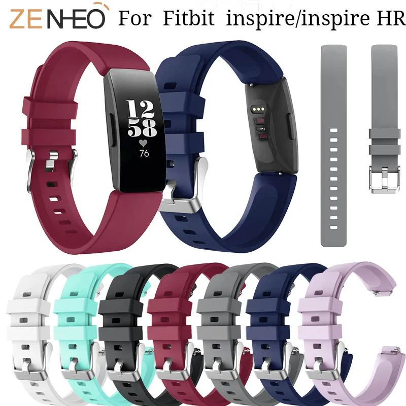 Спортивные силиконовые часы Ремни Браслет для Fitbit Inspire HR/Inspire сменный ремешок для наручных часов для Fitbit Inspire браслет ремешок