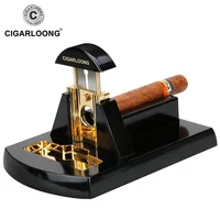 Desktop Cigar Cutter for Men, Metal Knife, Smoking Accessories, Scissors, Thicker Cutter, Gift 1
