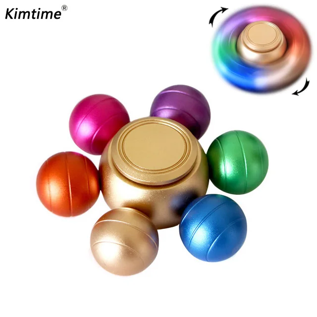 

Long time Rotation Spiner Rainbow Fidget Hand Spinner Metal Toy Finger Spinner For Autism and Anxiety Stress handspinner Toys
