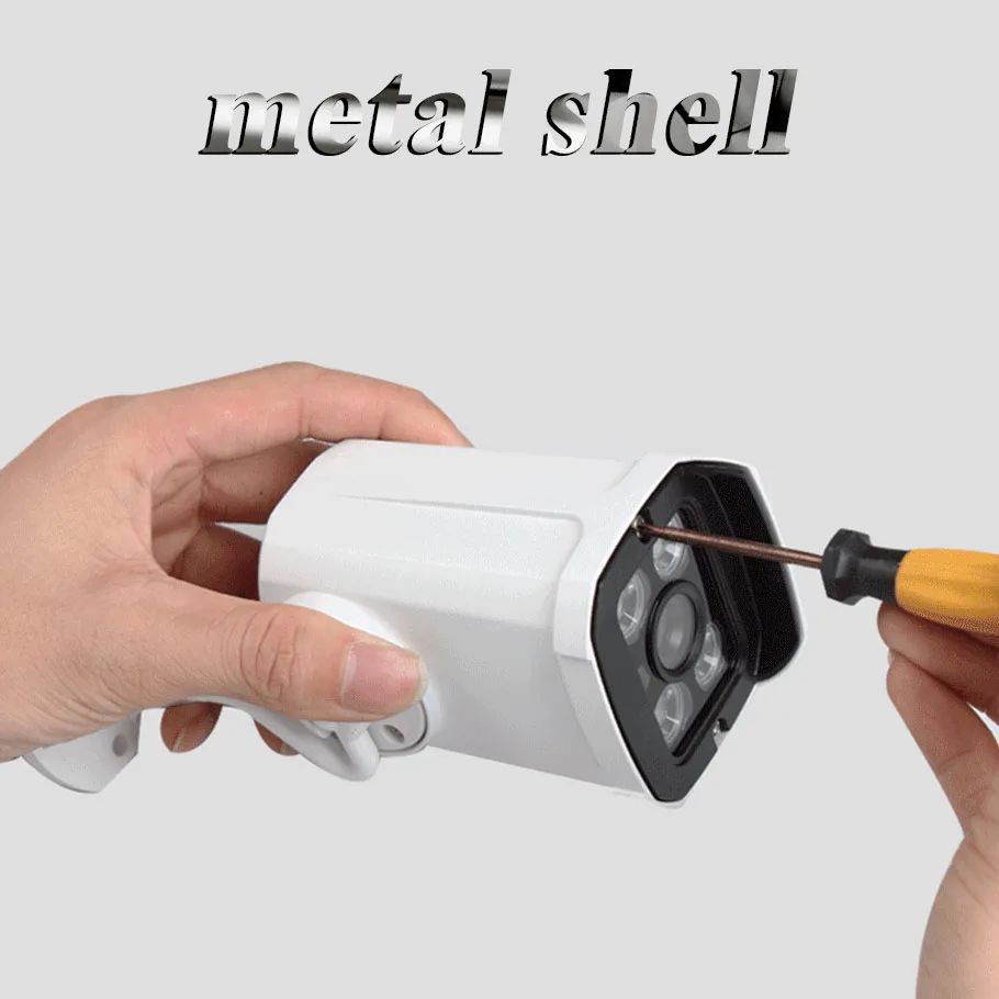 Wireless Camera 1080P outdoor IP wireless wifi security camera outdoor 2MP waterproof Audio Record support TF card -Full Metal