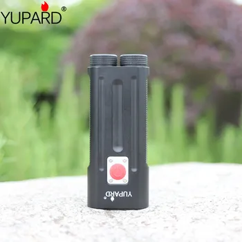 

YUPARD 2000 Lumens 2 in 1 flashlight Bicycle Light Bike Lamp 2*XML T6 LED power torch rechargeable 18650 battery outdoor camping
