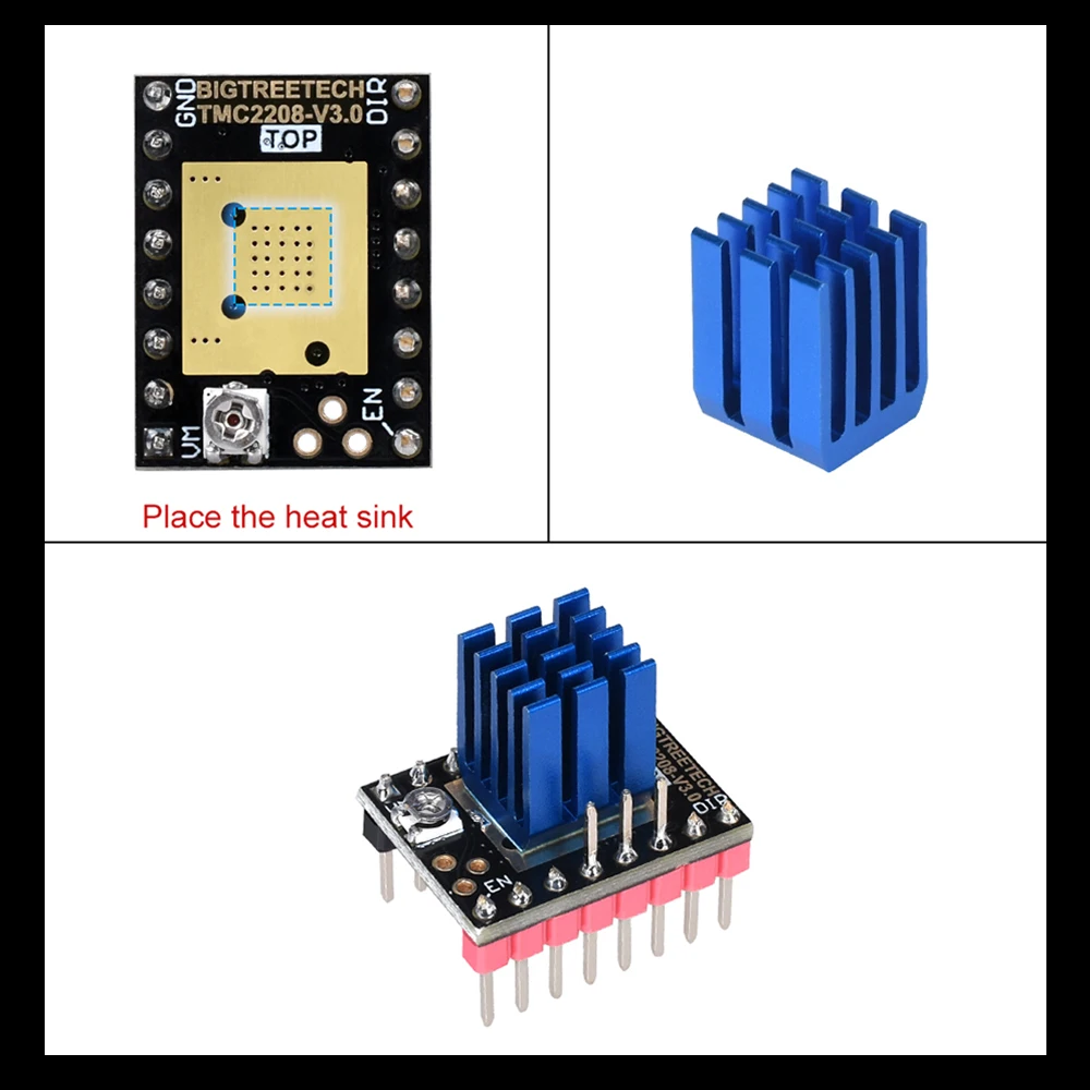 BIGTREETECH SKR PRO V1.1 плата управления wifi 32 бит материнская плата с TFT35 экран TMC2208 UART A4988 TMC2130 привод VS MKS GEN L