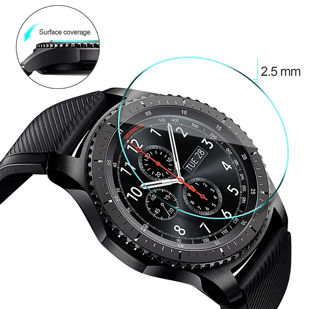 5 шт. закаленное стекло для huawei Honor Magic Watch GT Защитное стекло для экрана huawei Watch gt Active элегантная Противоударная пленка