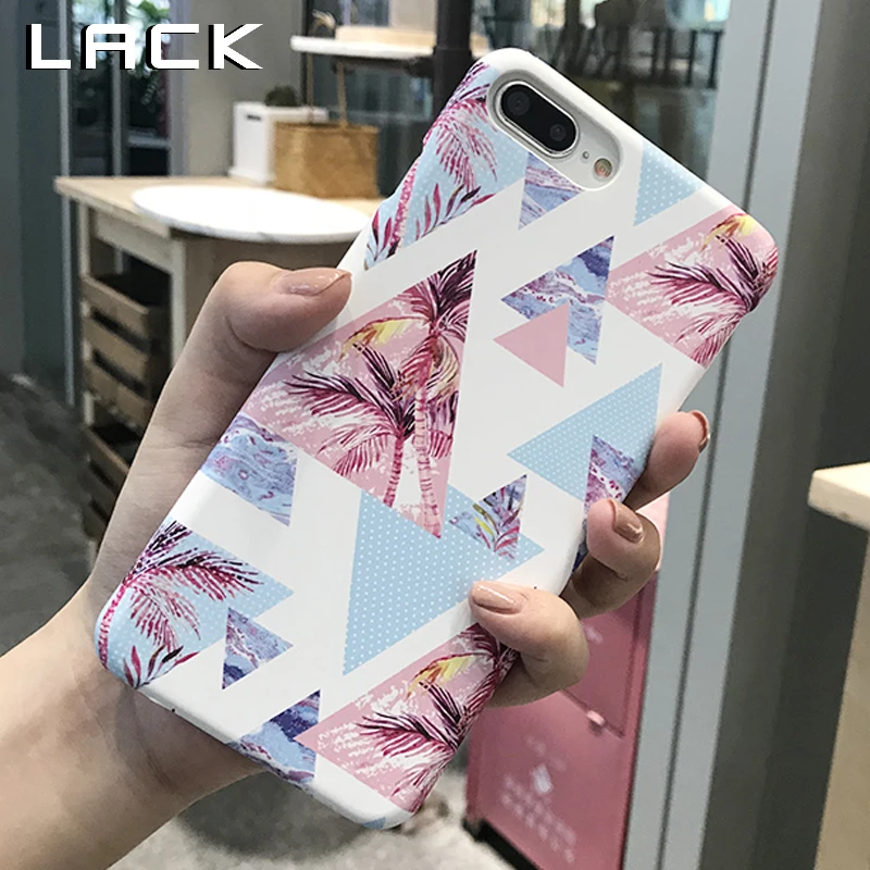 Чехол для телефона LACK Triangle с геометрическим рисунком iphone XS Max X XR 8 7 6 S Plus модный
