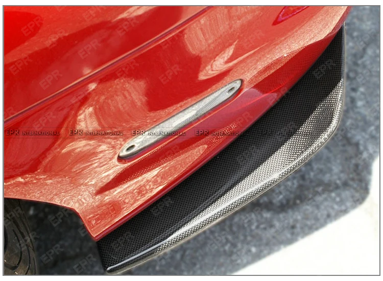 Для Mazda MX5 NB Miata из углеродного волокна заднего бампера плюнул Canard средства ухода за кожей комплект части бампера объемного защитить для MX5 NB Miata настройки