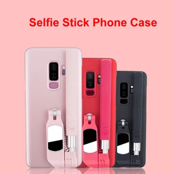 

Bluetooth Selfie Stick Case for Samsung Galaxy Note 10 5G S10 Plus S10e e 9 8 S9 S8 S7 edge A50 A70 Case Portable Foldable Cover