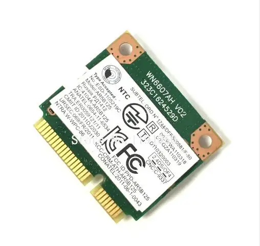 Lenovo G400 G500 G405 G505 G410 G510 Y410P Y510P Z400Z410 Z510 Z500 G700 710G415 Atheros AR9485 AR5B125 Половина мини PCIe Wi-Fi кард